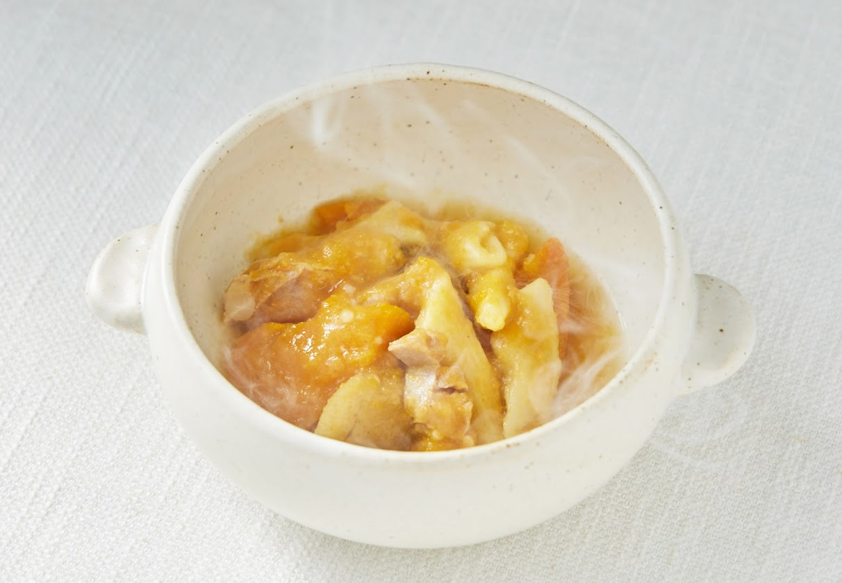 ごろごろ野菜と鶏のトマトペンネ
